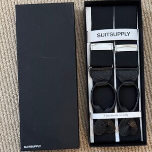 Suitsupply Classic Black Braces